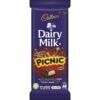 Cadbury Dairy Milk Chocolate Block Packed with Picnic 5 Pack, 5 x 170g